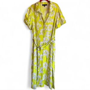 Elizabeth & Nicole vibrant floral maxi dress